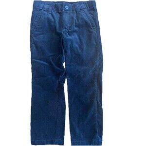 Boys Corduroy Pants Size 4T BLACK Adjustable Waistband EUC 100% Cotton